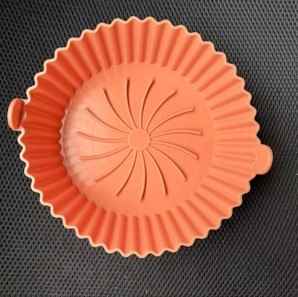 Joeboe Air Fryer Silicone Pot/Insert Liner Reusable Silicone Basket/Set NWT - Picture 3 of 3